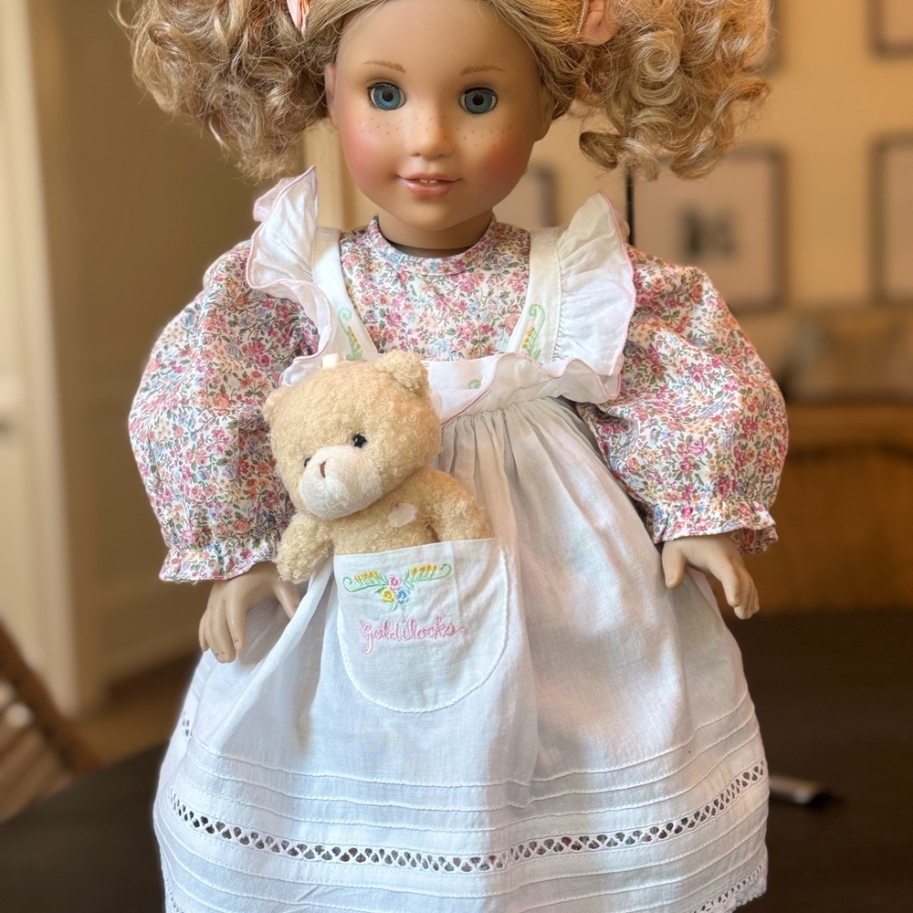 American girl Doll Inspired By Goldilocks And 3 Bears Ooak